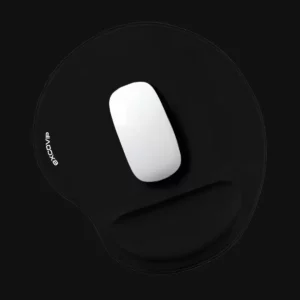 Tapis de souris EXCOVIP avec support poignet ergonomique en gel - Surface antidérapante et base en silicone haute adhérence pour gaming ou bureau.