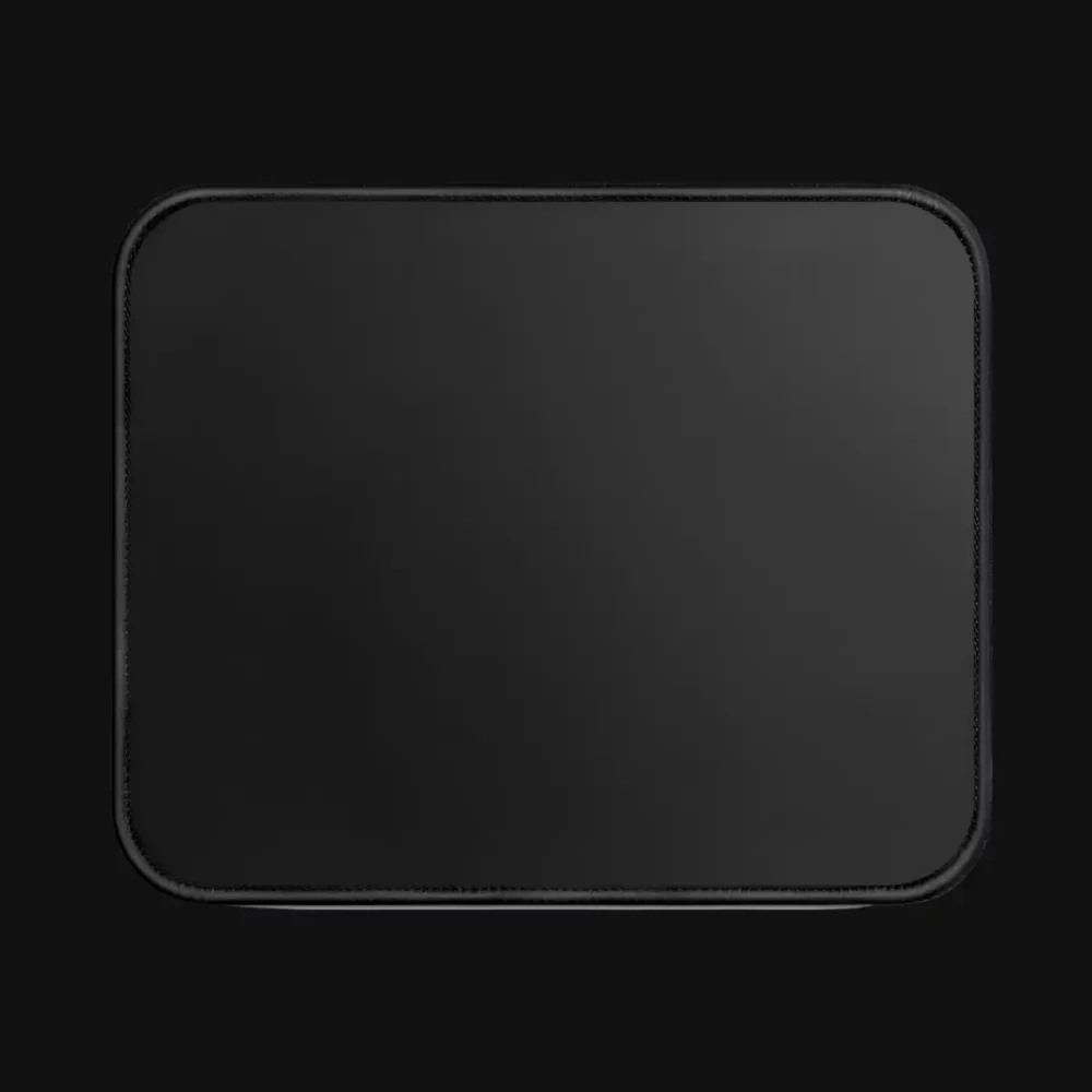 Tapis de souris EXCO NEXUS G-7 Noir - Surface compacte antidérapante pour gaming ou bureau, base en caoutchouc stabilisatrice.