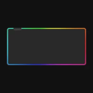 Tapis gaming ChromaSurgeX3 800x300mm - Surface XXL avec RGB, idéal pour clavier + souris. Antidérapant et résistant à l’usure.